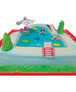 Pool Party Cake